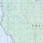 Topographic Map of Calvert Island BC