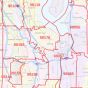 King County ZIP Code Map (Washington)