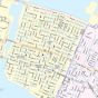 New Orleans, Louisiana Inner Metro - Landscape Map