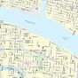 New Orleans, Louisiana Inner Metro - Portrait Map