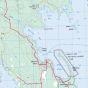 Topographic Map of Quadra Island BC