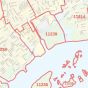 Queens County ZIP Code Map (New York)