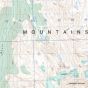 Topographic Map of Razorback Mountain BC