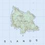 Topographic Map of Scott Island BC