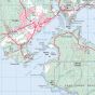 Topographic Map of Sooke BC
