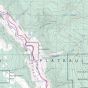 Topographic Map of Spences Bridge BC