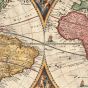 Stoopendaal Map of the World in two Hemispheres (1730)
