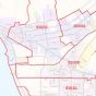 Ventura County ZIP Code Map, California