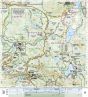 Pacific Crest Trail: Shasta and Lassen Map [Castle Crags to Sierra Buttes]