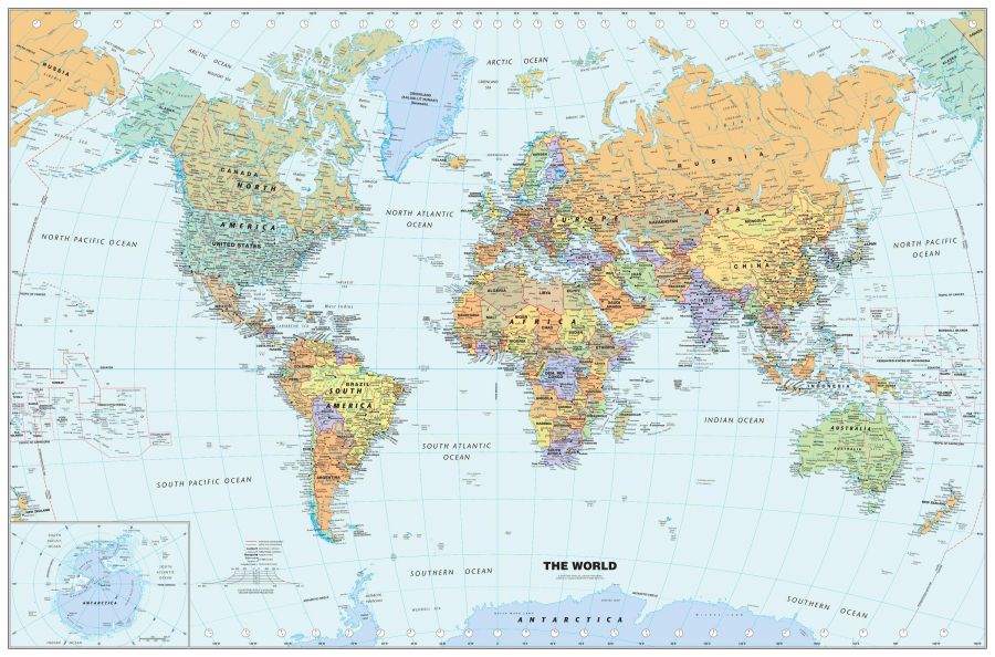 Classic World Map