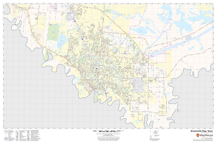 Brownsville Map