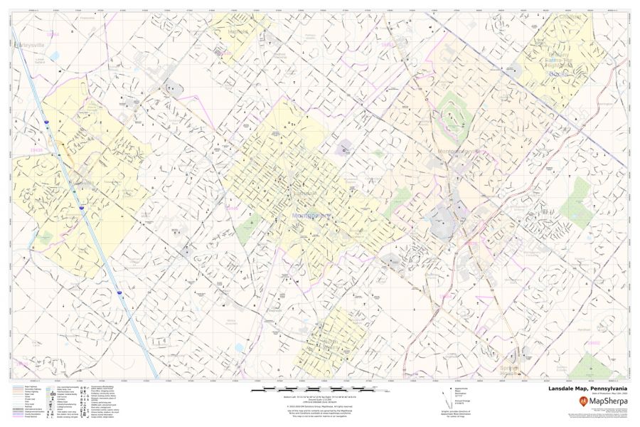Lansdale Map