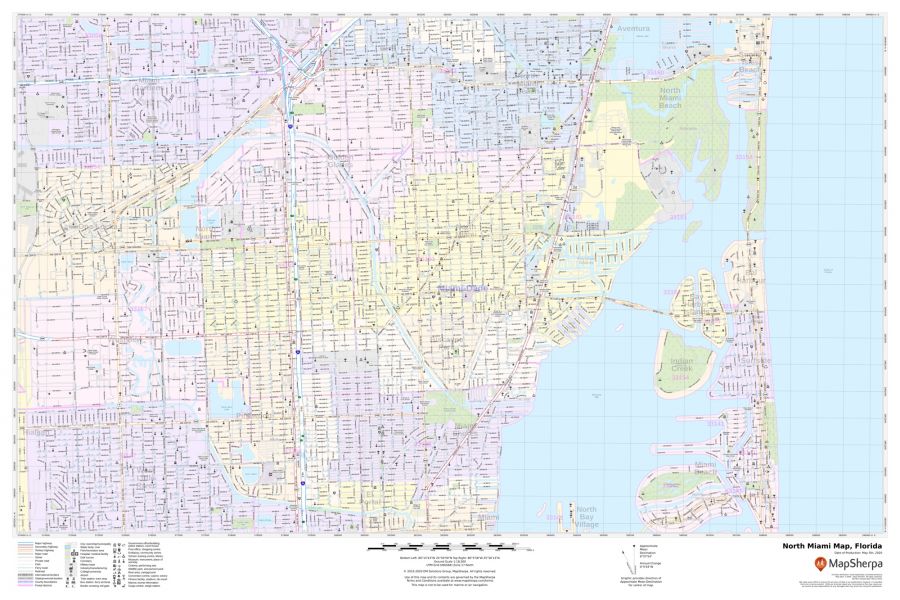 North Miami Map