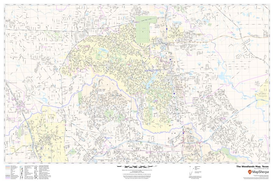 The Woodlands Map