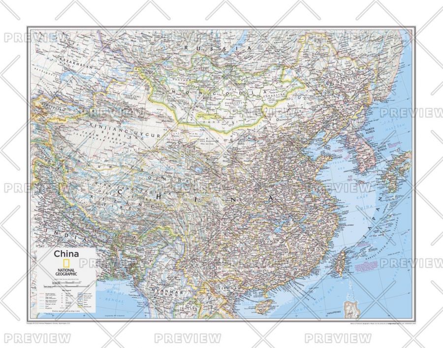 China Atlas Of The World 10Th Edition Map