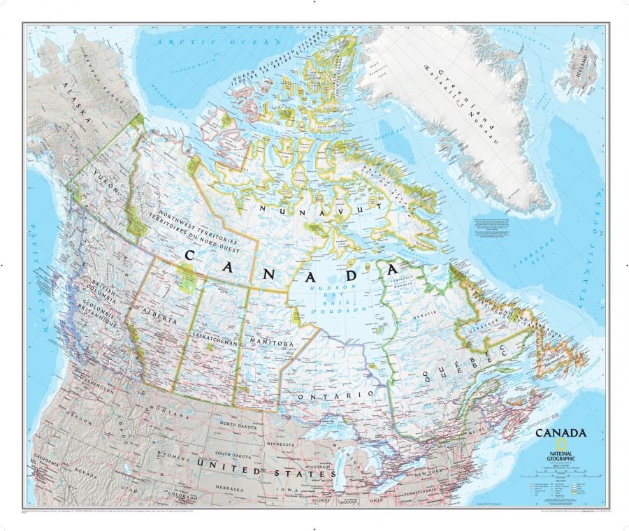Canada Classic Map