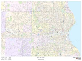 Milwaukee County Zip code Map (Wisconsin)