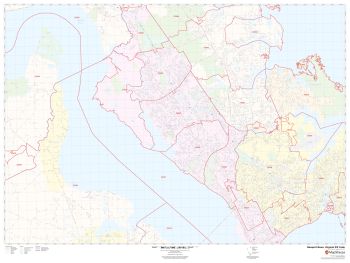 Virginia State Zip Code Map Map Of The Us State Of West Virginia