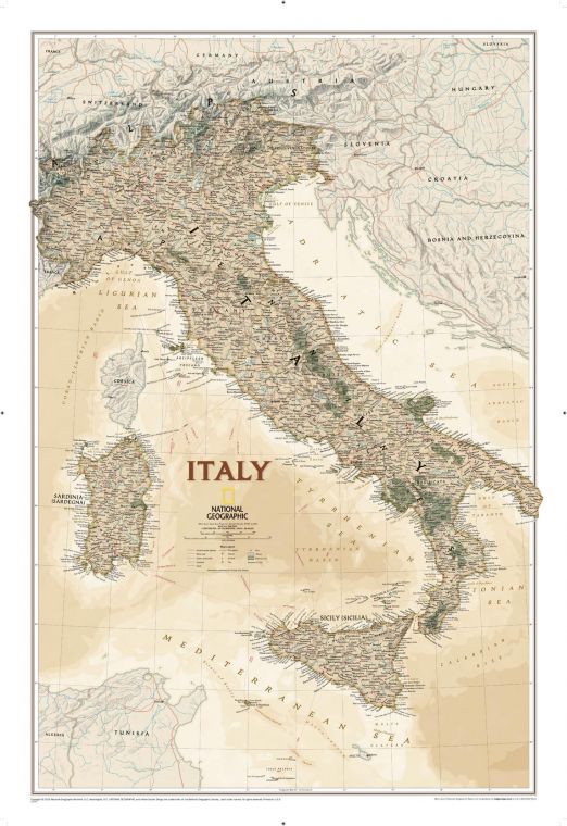 Italy Executive Map