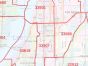 Lee County ZIP Code Map, Florida