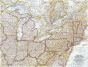 Northeastern United States Published 1959 Map