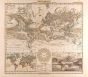 World Map In German Gotha Justus Perthes 1872 Atlas