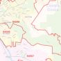 Contra Costa County ZIP code Map (California)