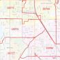 Pinellas County ZIP Code Map, Florida