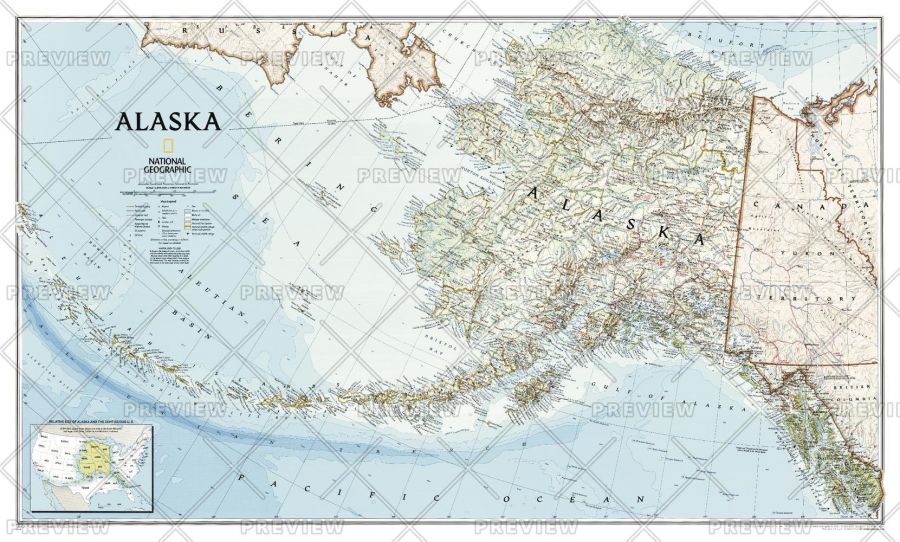 Alaska Published 2002 Map