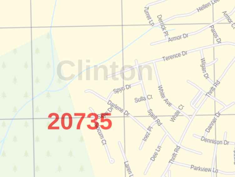 Clinton Township Zip Code Map Map