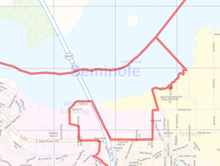 Seminole County, Florida ZIP Code